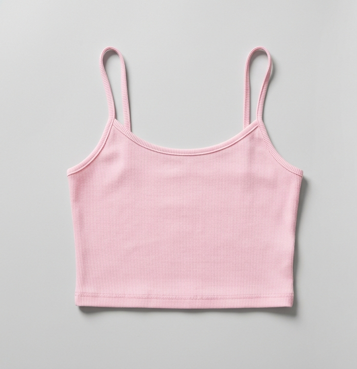 Cropped Strappy Tank