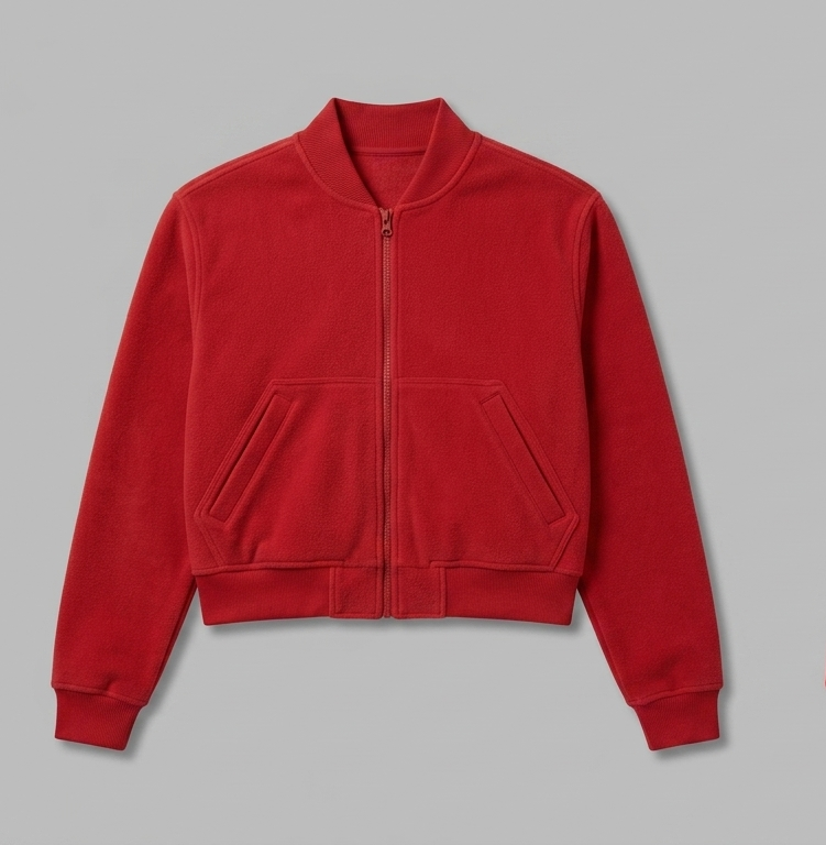 Cropped Zip-up Jacket