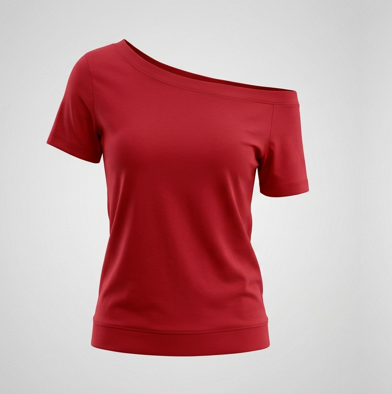 Off-Shoulder Tee Shirt