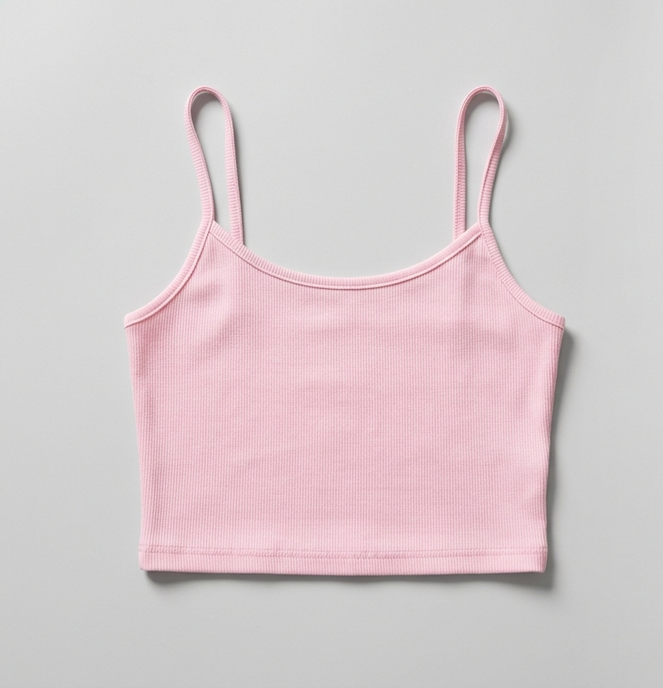 Cropped Length Strappy Tank
