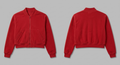 Cropped Zip-up Jacket