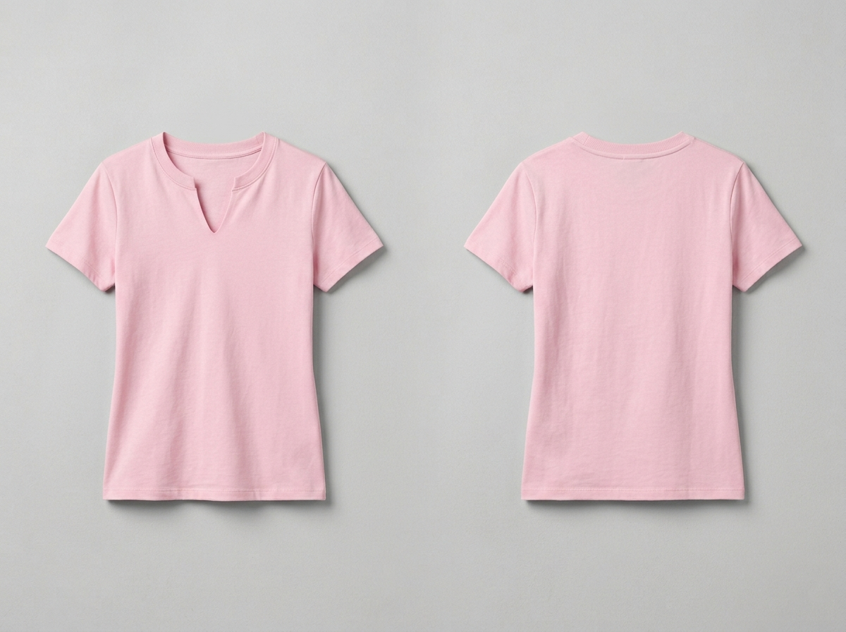 Notch Neck Teeshirt