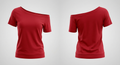 Off-Shoulder Tee Shirt