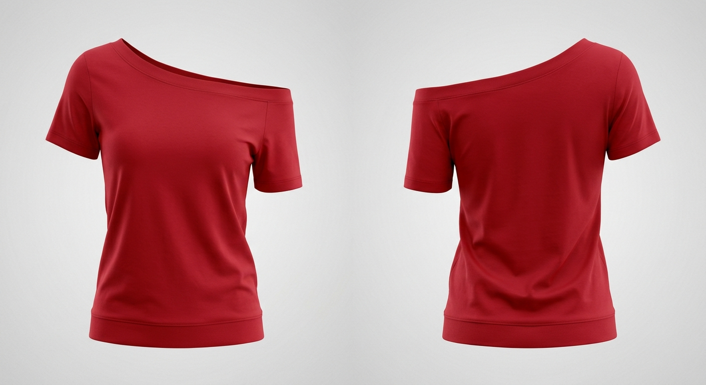 Off-Shoulder Tee Shirt