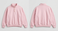 Quarter Button Sweatshirt