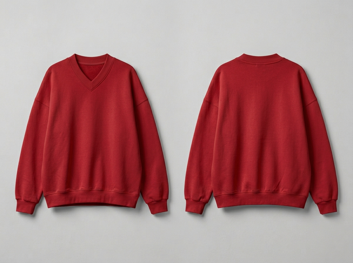 V-neck Sweatshirt