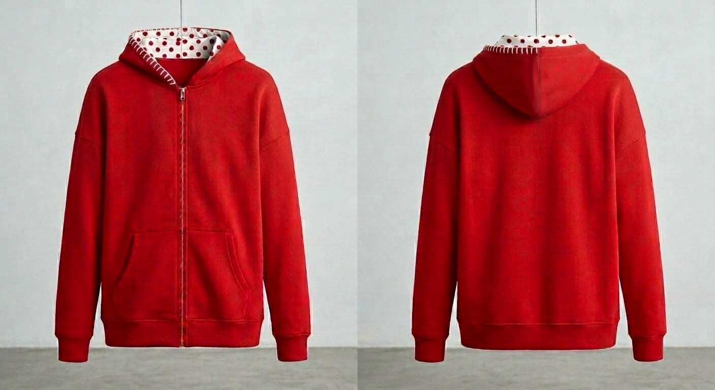 Zipper Hoodie 01
