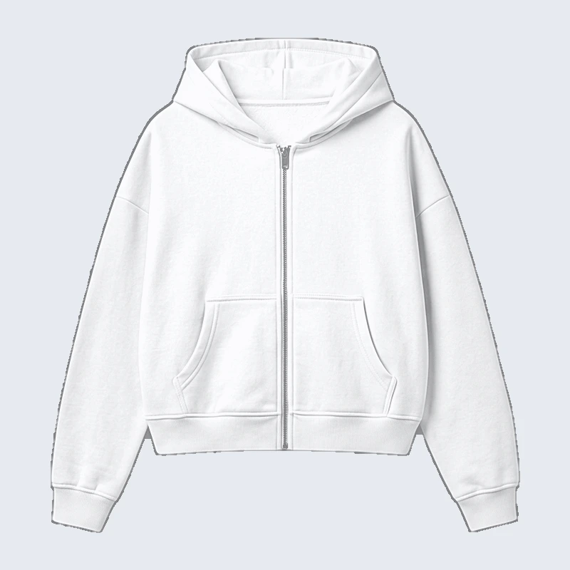 Zip-up Hoodie front view