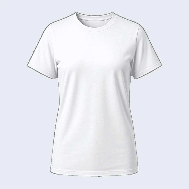 Full Length Baby Tee front view