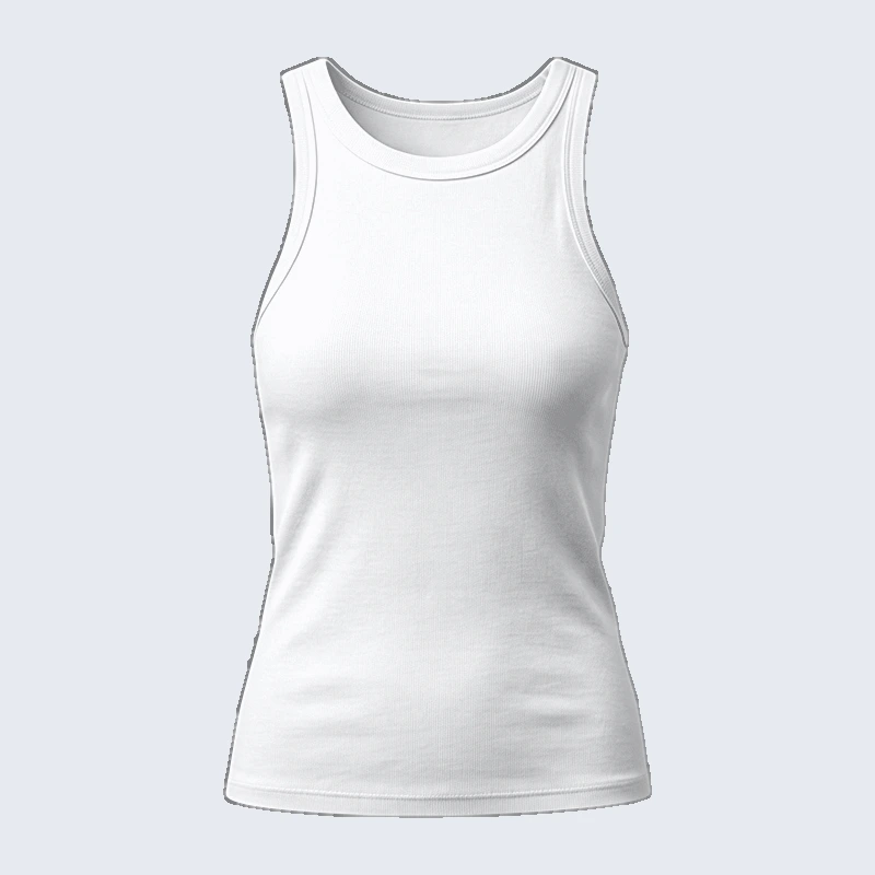 Full Length High Scoop Tank front view