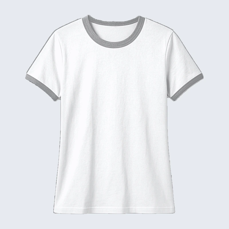 Ringer Tee Shirt front view