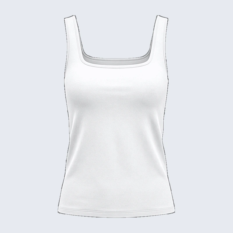 Square Neck Tank front view