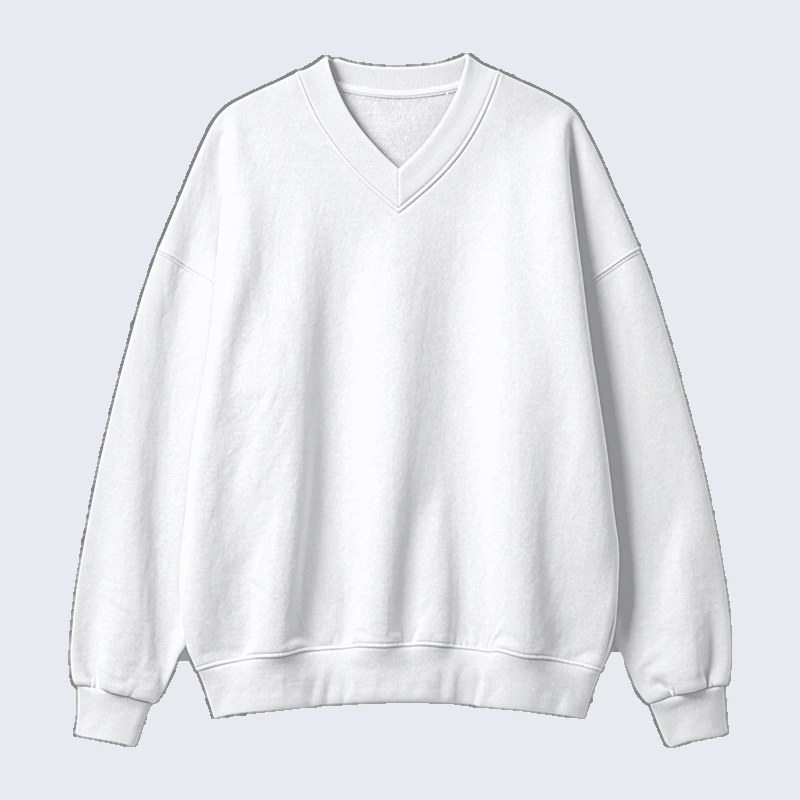 V-neck Sweatshirt front view