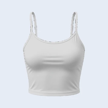 Cropped Strappy Tank