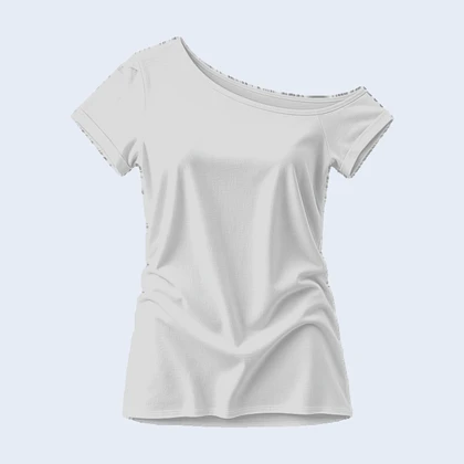 Off Shoulder Extended Tee